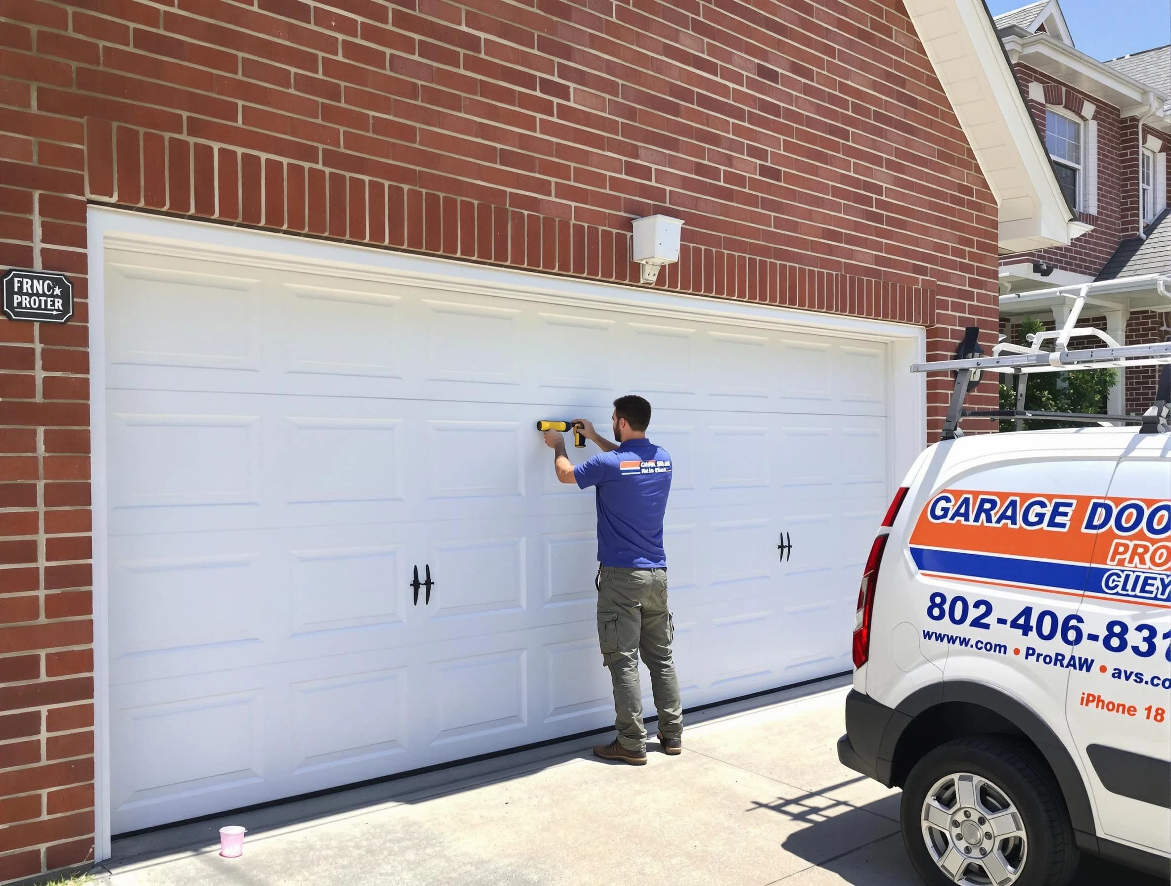 Local garage door repair service by Ettrick Garage Door Repair in Ettrick