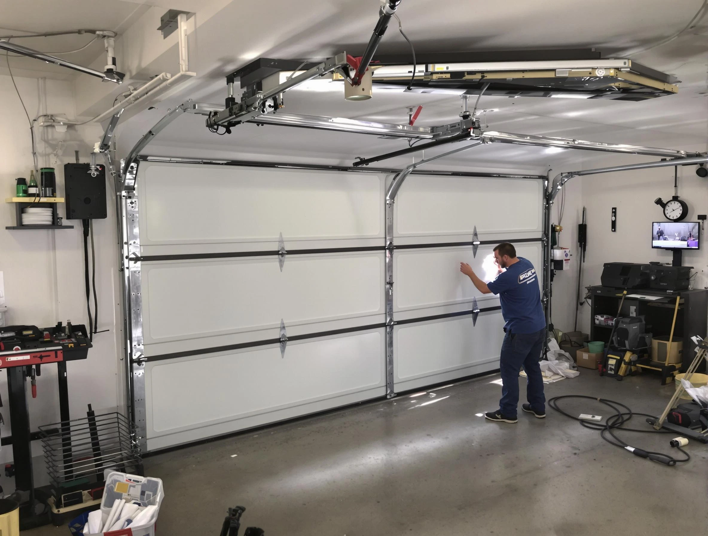 Professional garage door repair service by Ettrick Garage Door Repair in Ettrick