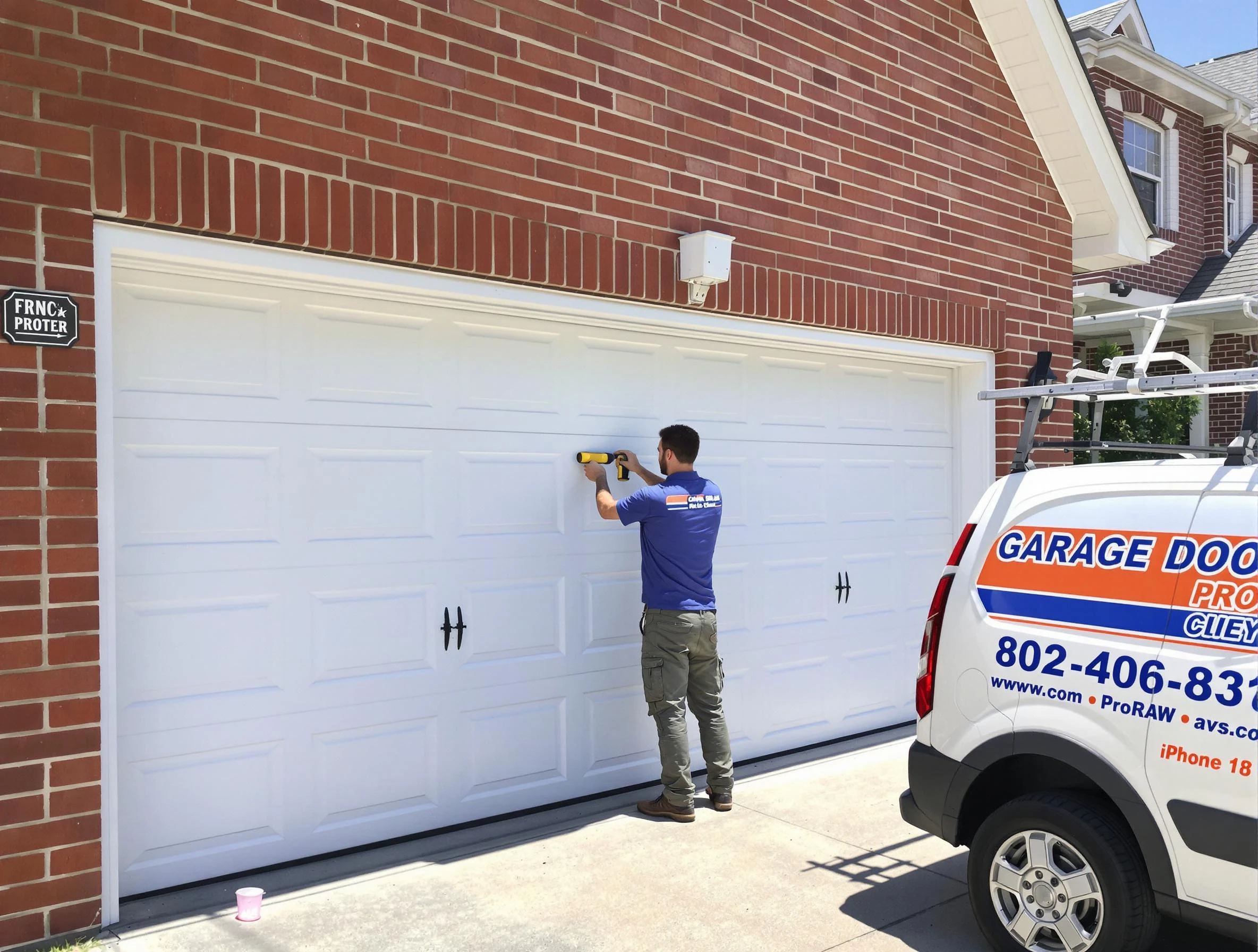 Local garage door repair service by Ettrick Garage Door Repair in Ettrick